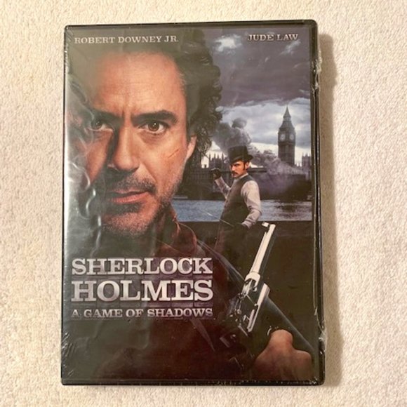 *HP* Sherlock Holmes "Game of Shadows" DVD - Picture 1 of 2